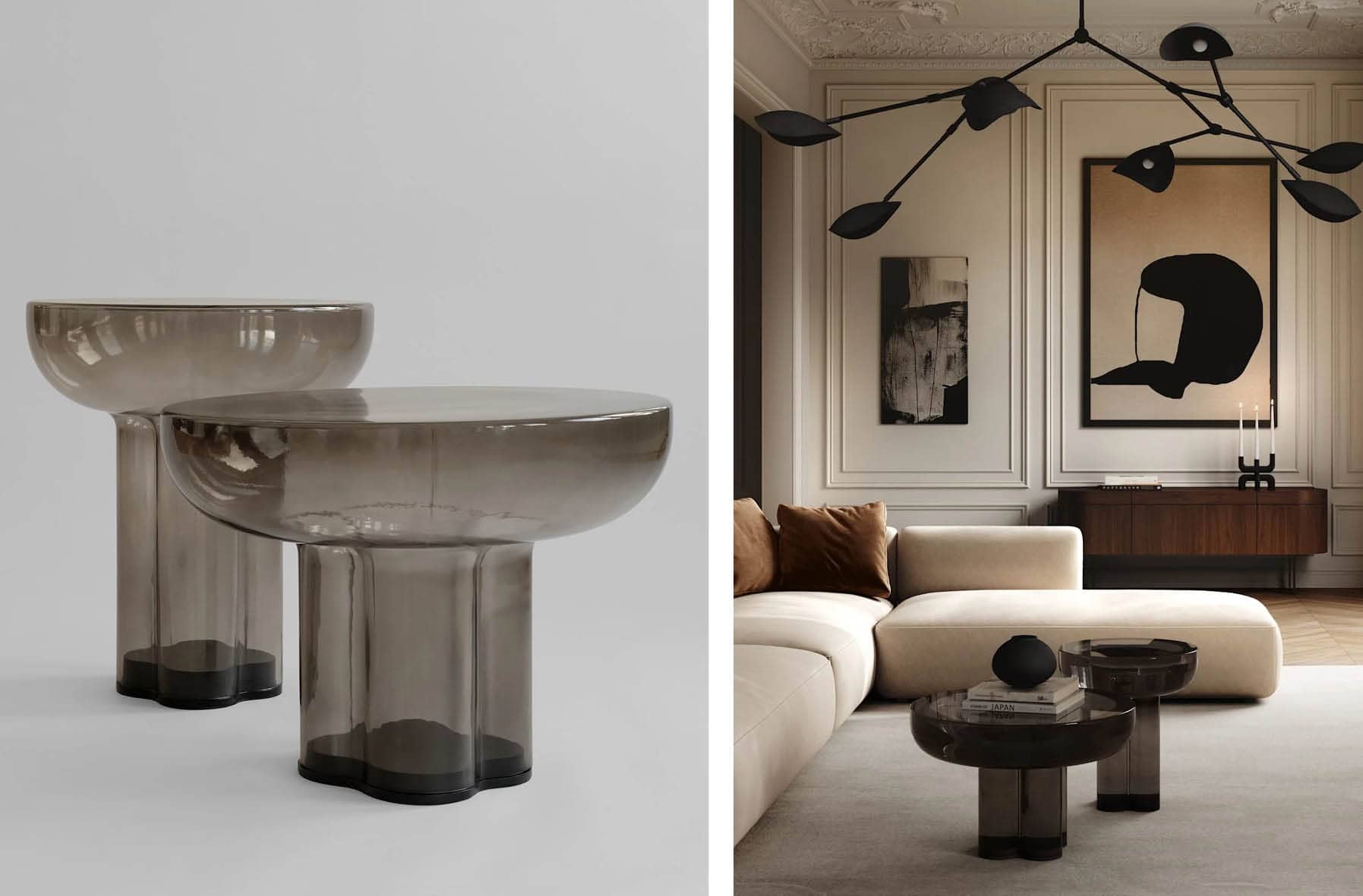 Tables basses 'Crown'</br>'101 Copenhagen'. Plusieurs choix