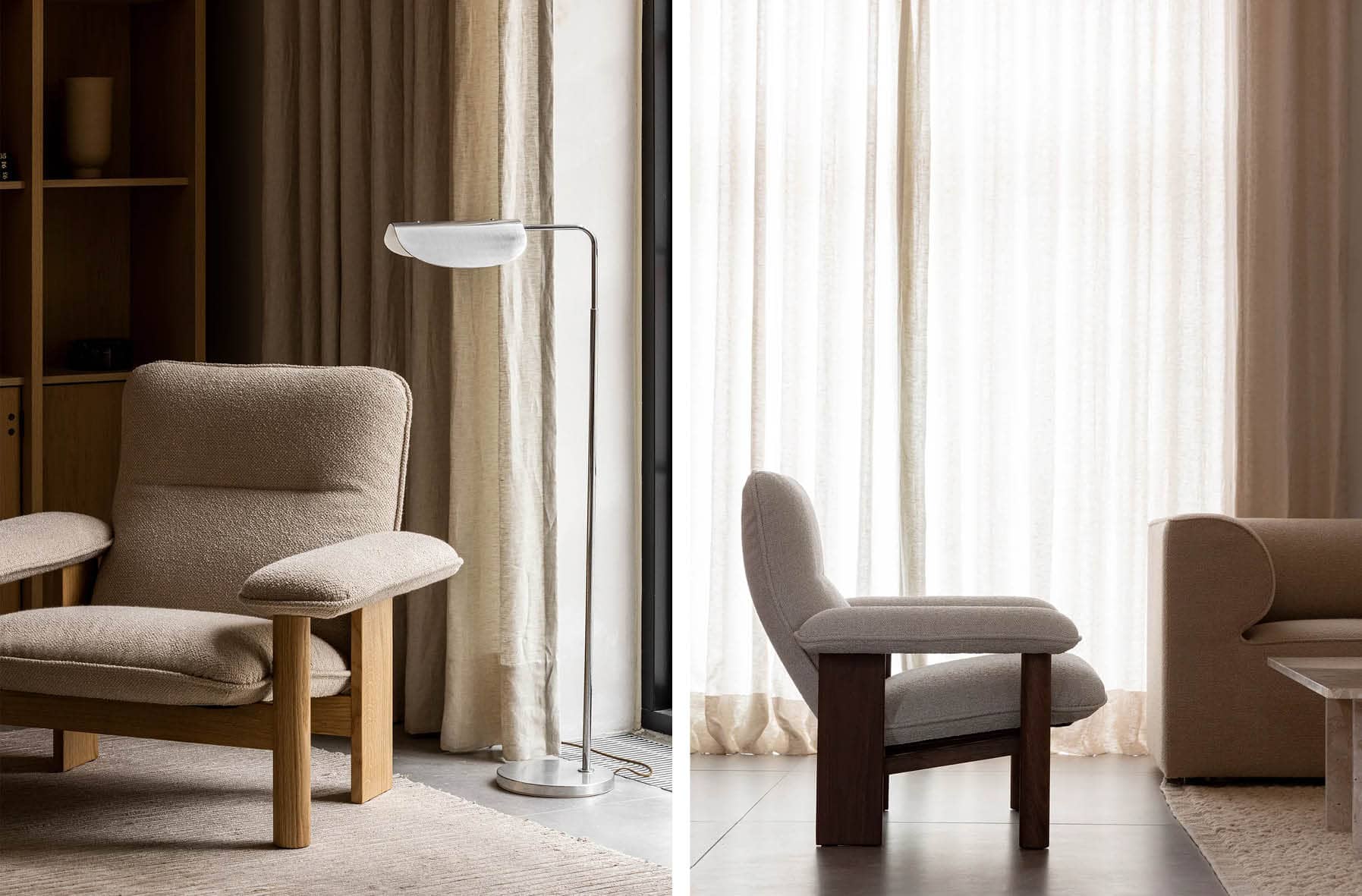 Fauteuil 'Brasilia'<br />Marque: Audo. Finitions au choix – Image 2