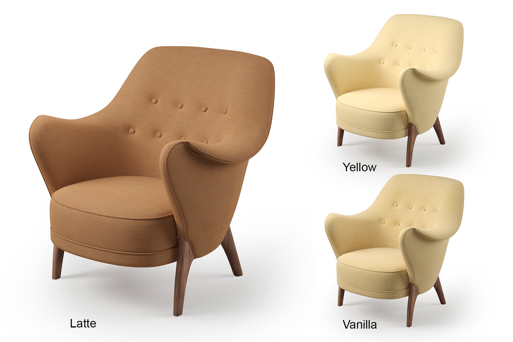 Fauteuil 'Cocktail'</br>Marque: Warm Nordic. 16 coloris – Image 2