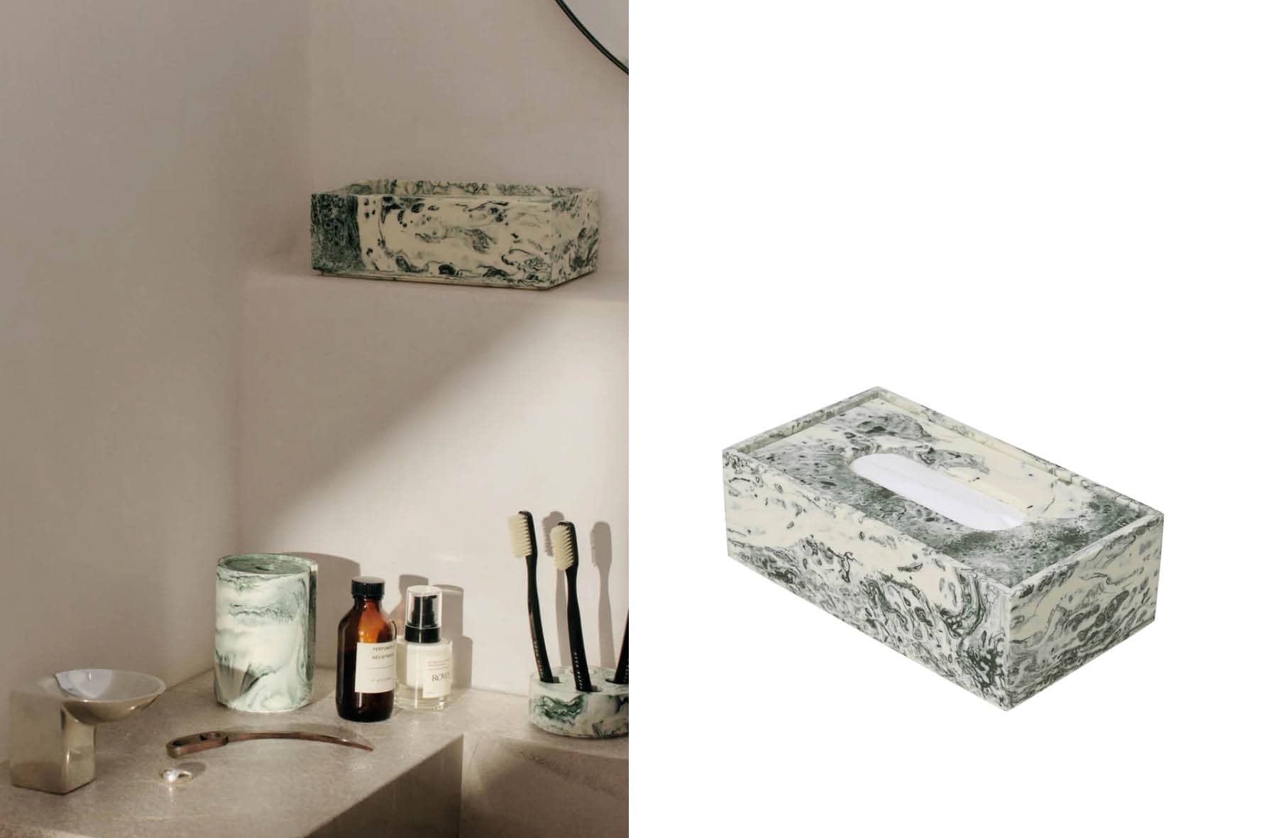 Boîte à mouchoirs 'Mist'</br>'Ferm Living' 5 Finitions