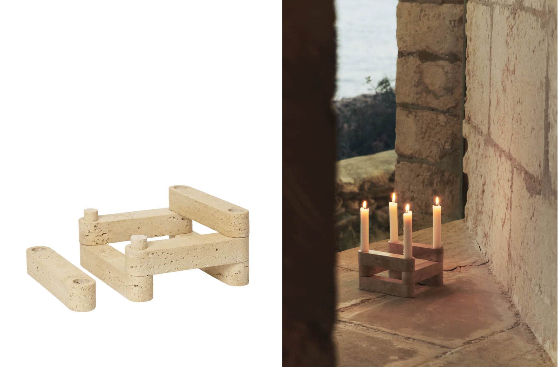 Bougeoirs modulaires 'Newel' 'Ferm Living'