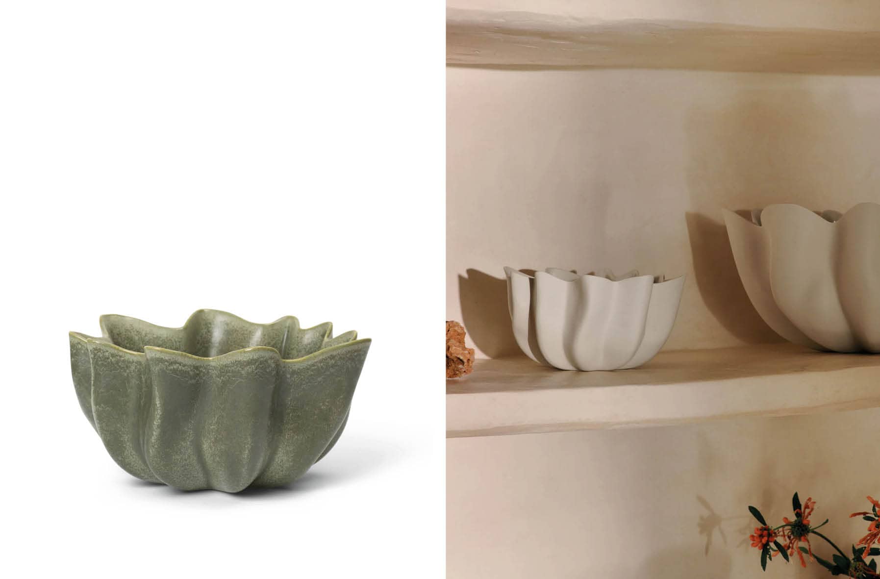 Bol 'Nium'</br>'Ferm Living' Plusieurs choix