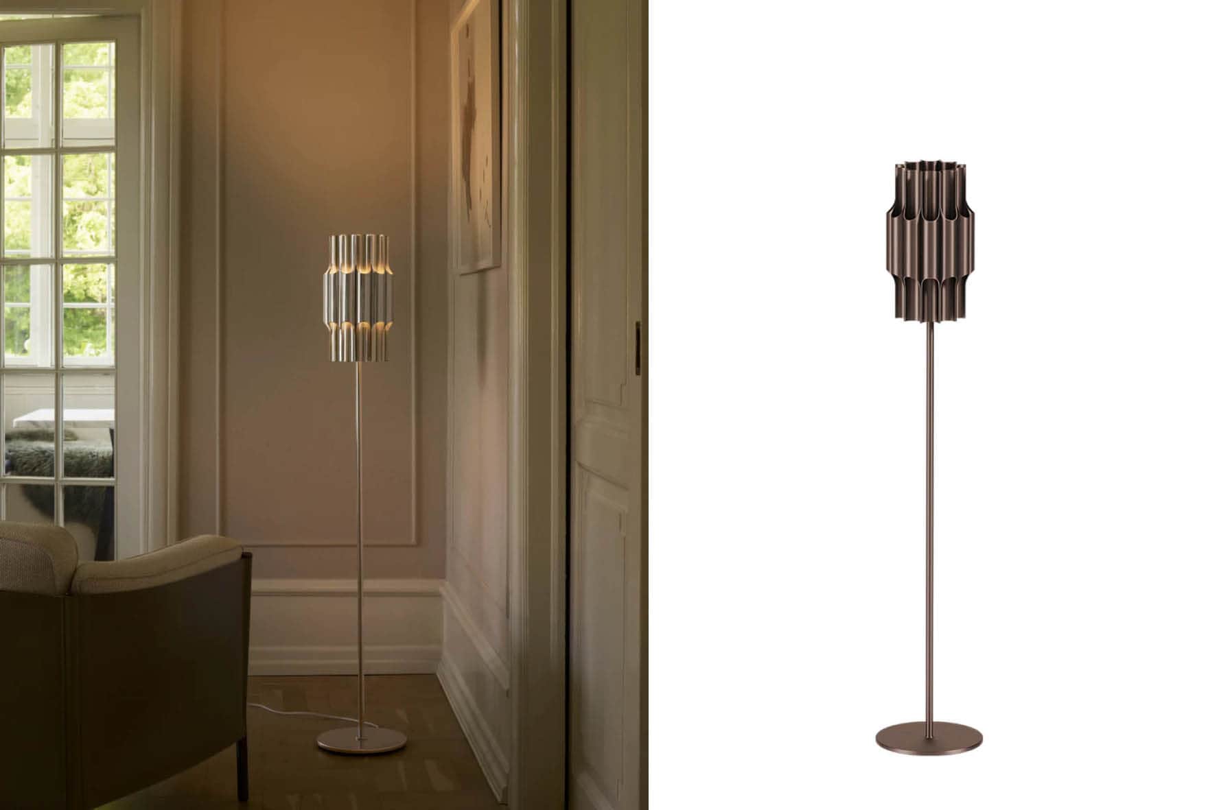Lampadaire 'Pan Floor' </br>Marque: 'Lyfa' / 2 coloris