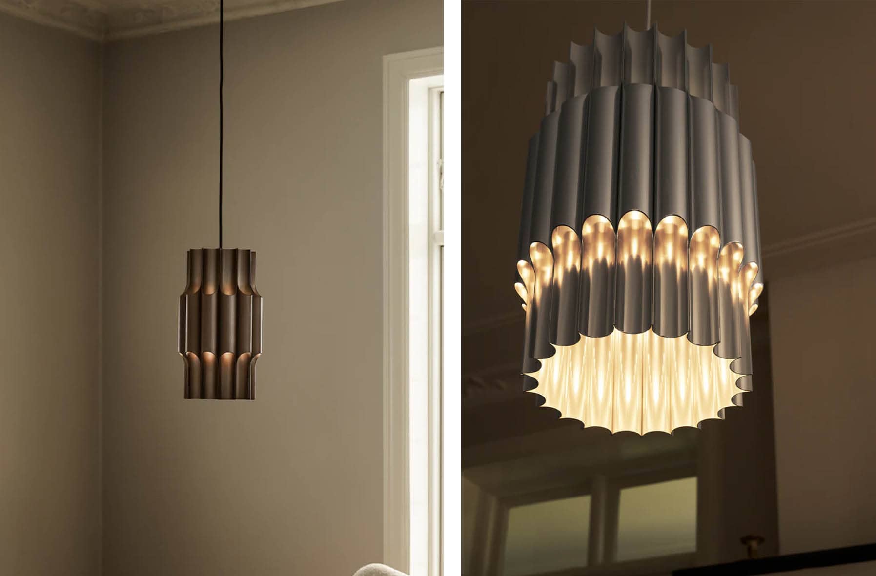 Suspension 'Pan' </br>Marque: 'Lyfa' Plusieurs choix