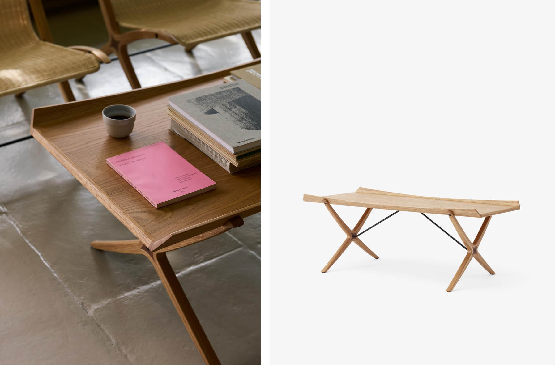 Table basse 'X'</br>'&Tradition'. – Image 2