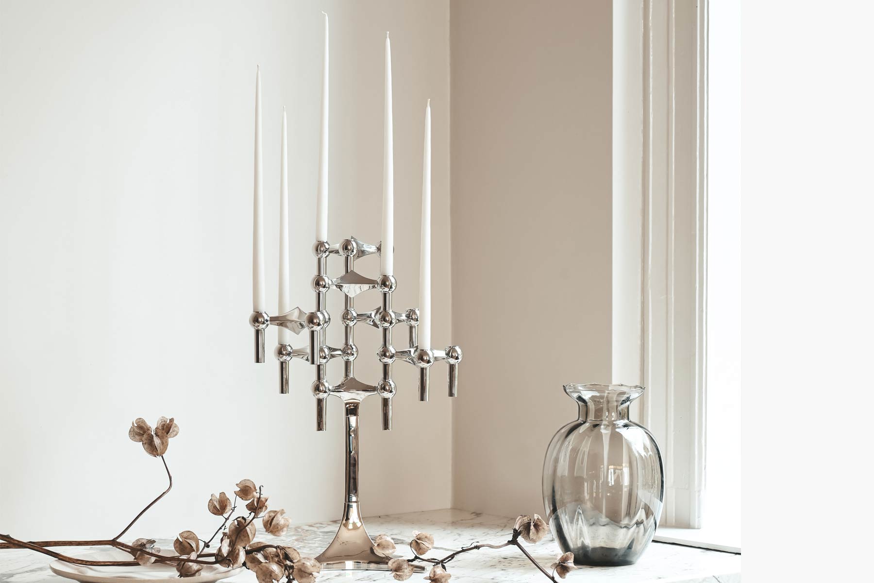 Stand 'Stoff' Chrome</br>Designer: 'Hans Nagel' – Image 5