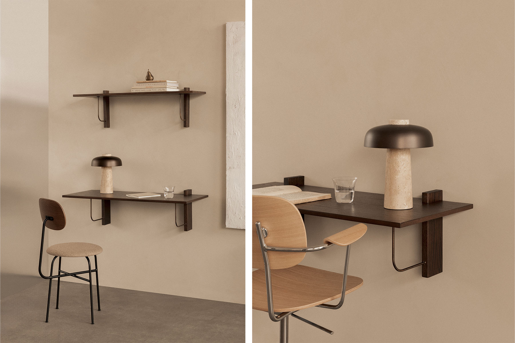 Bureau Mural 'Corbel'</br>Marque: 'Audo Copenhagen' – Image 4