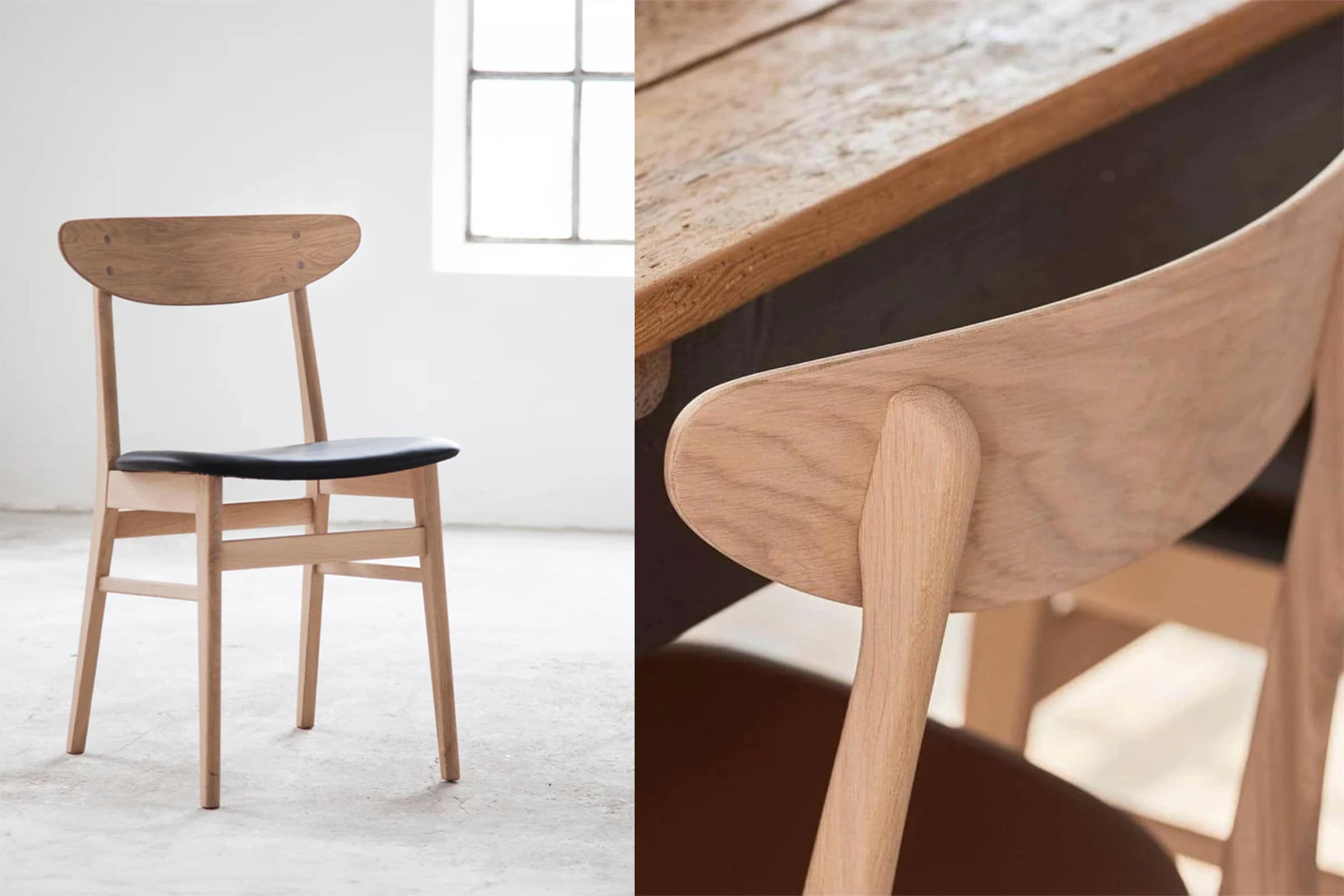 Chaise 'No. 210 r' </br> 'Farstrup. Plusieurs finitions
