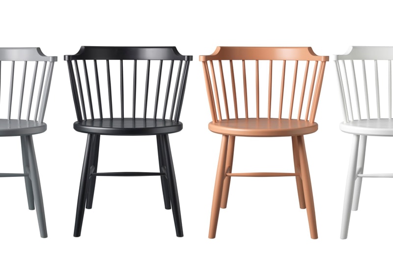 Chaise J18 'Børge Mogensen' </br>5 Coloris au Choix