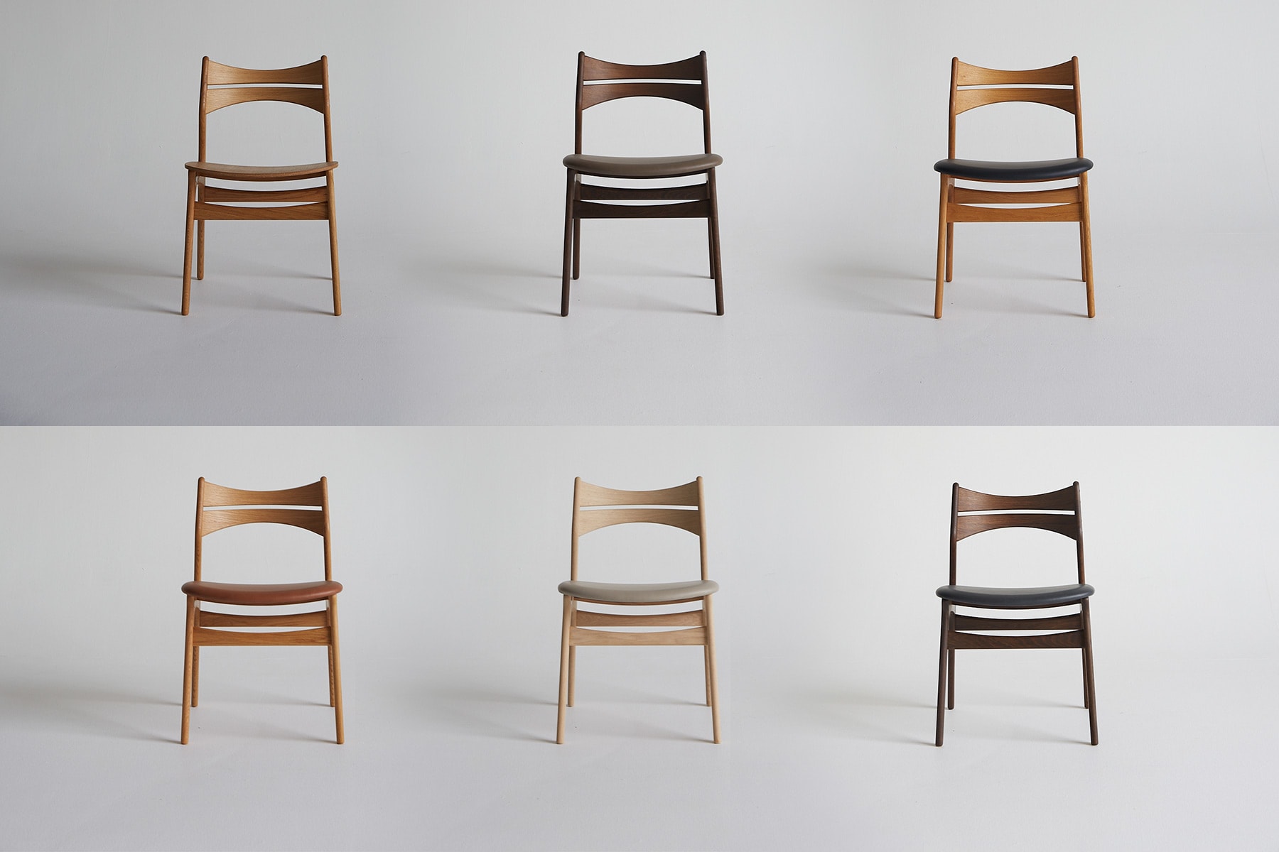 Chaise de Table 'Jazz'</br>'Skovgaard Jensen'. Plusieurs finitions – Image 2