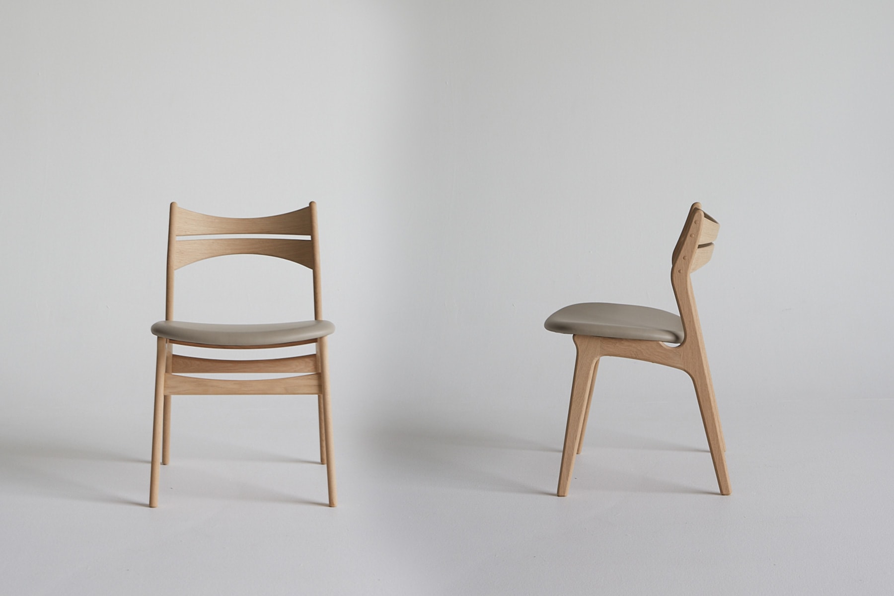Chaise de Table 'Jazz'</br>'Skovgaard Jensen'. Plusieurs finitions – Image 7