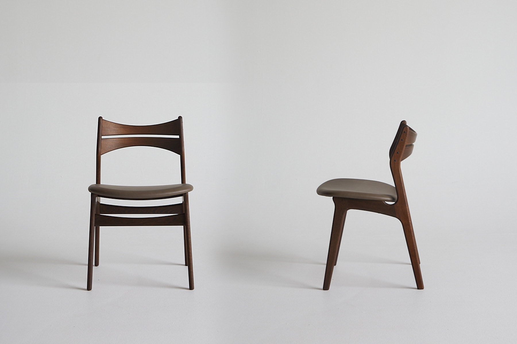 Chaise de Table 'Jazz'</br>'Skovgaard Jensen'. Plusieurs finitions – Image 8
