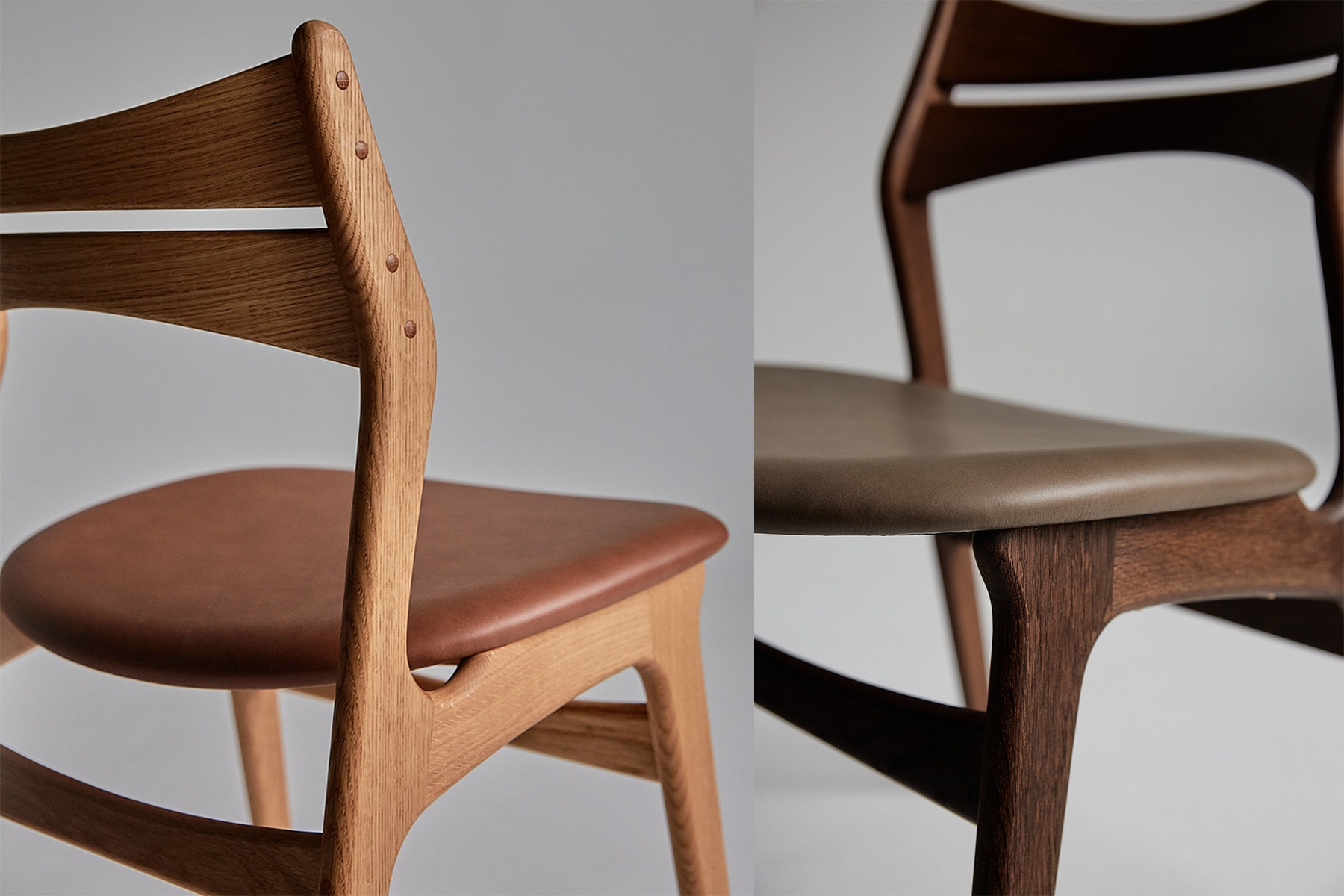 Chaise de Table 'Jazz'</br>'Skovgaard Jensen'. Plusieurs finitions