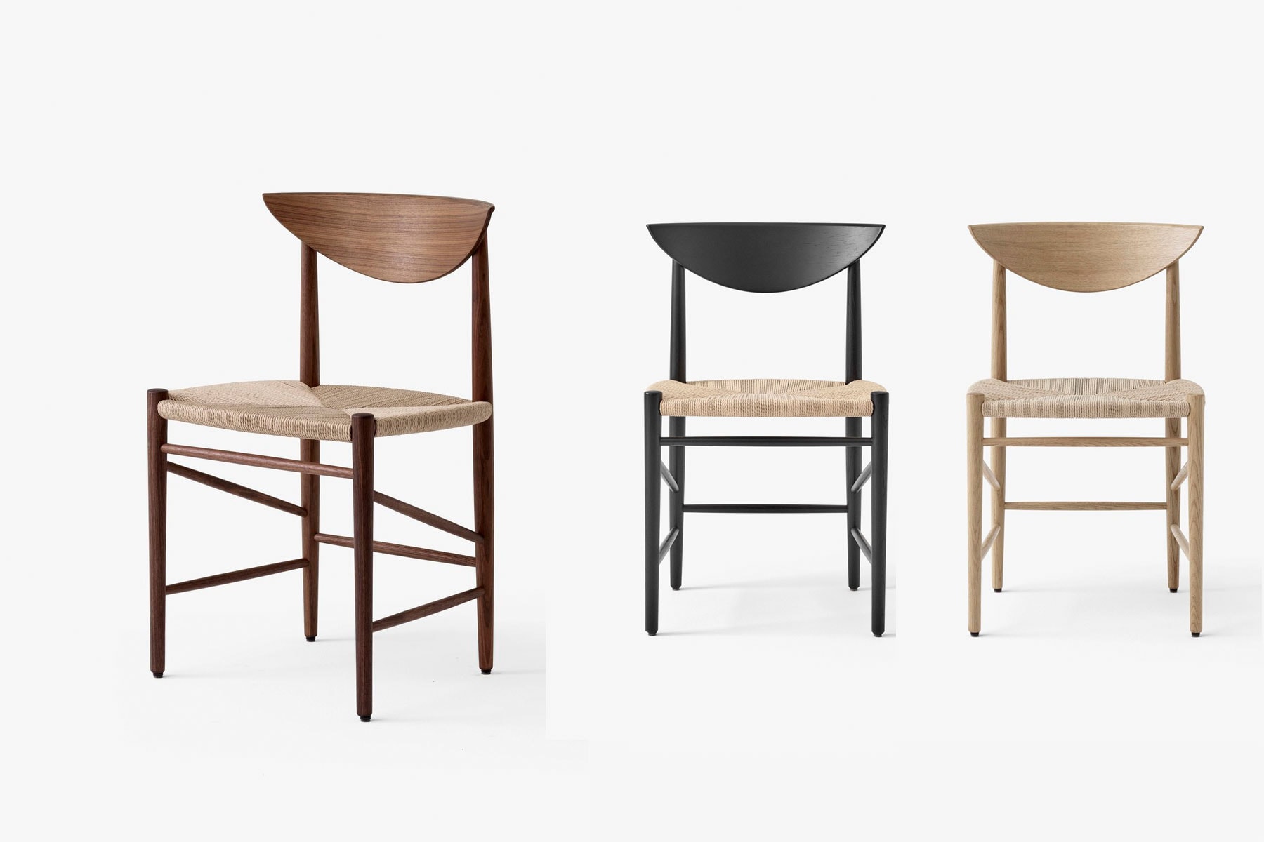 Chaise 'Drawn' HM3 </br>Designers: 'Hvidt & Mølgaard'
