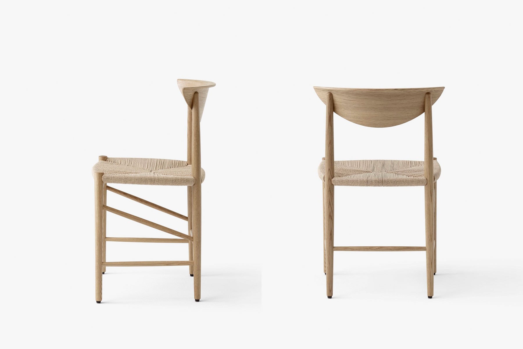 Chaise 'Drawn' HM3 </br>Designers: 'Hvidt & Mølgaard' – Image 2
