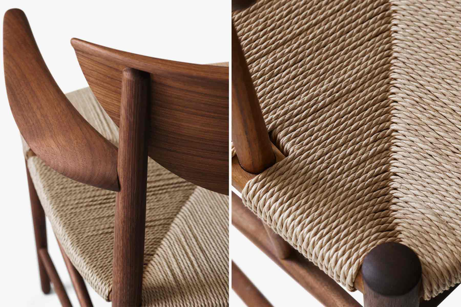 Chaise 'Drawn' HM4 </br>Designers: 'Hvidt & Mølgaard' – Image 4