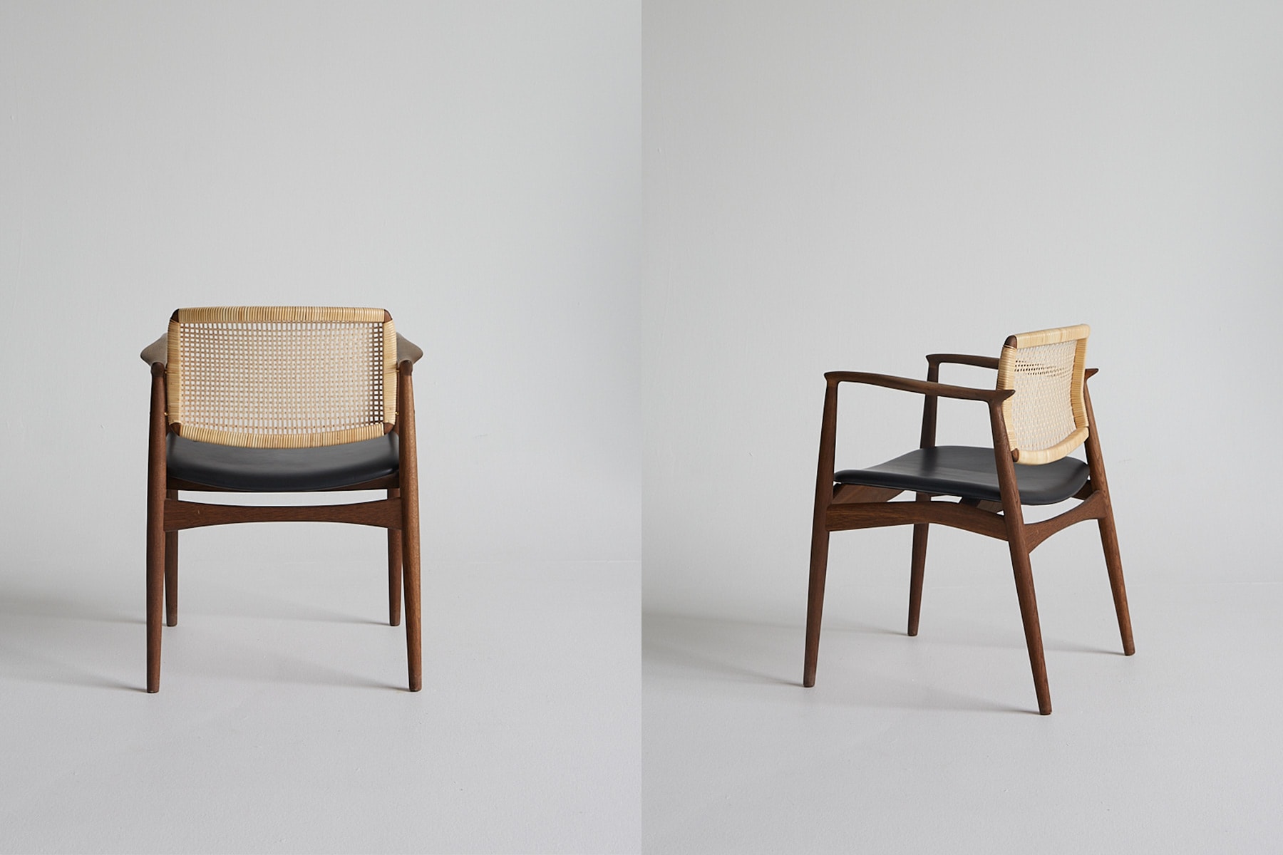 Chaise 'Captain Cane'</br>'Skovgaard Jensen'. Plusieurs finitions – Image 3