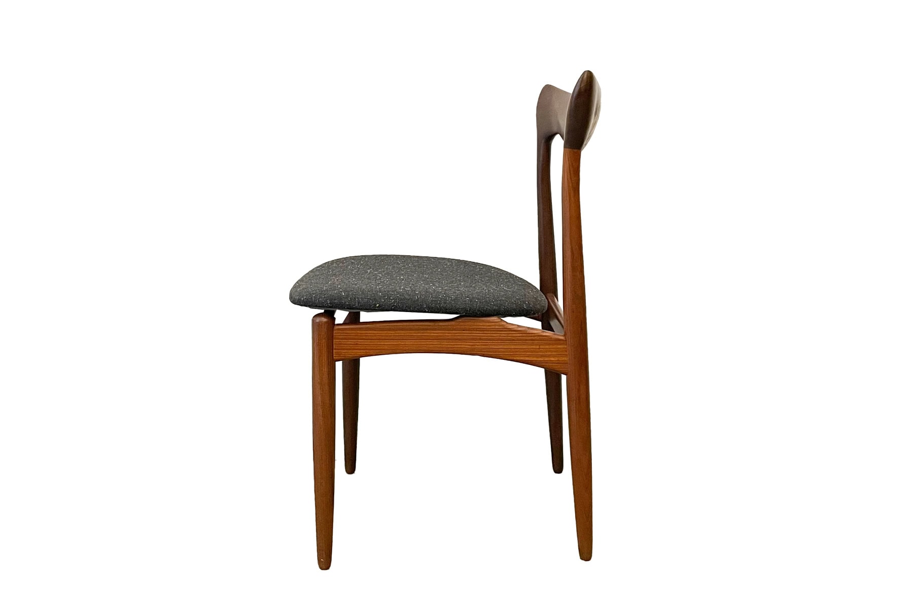 5 Chaises de Table en Teck </br>Designer: 'H. W. Klein' – Image 4