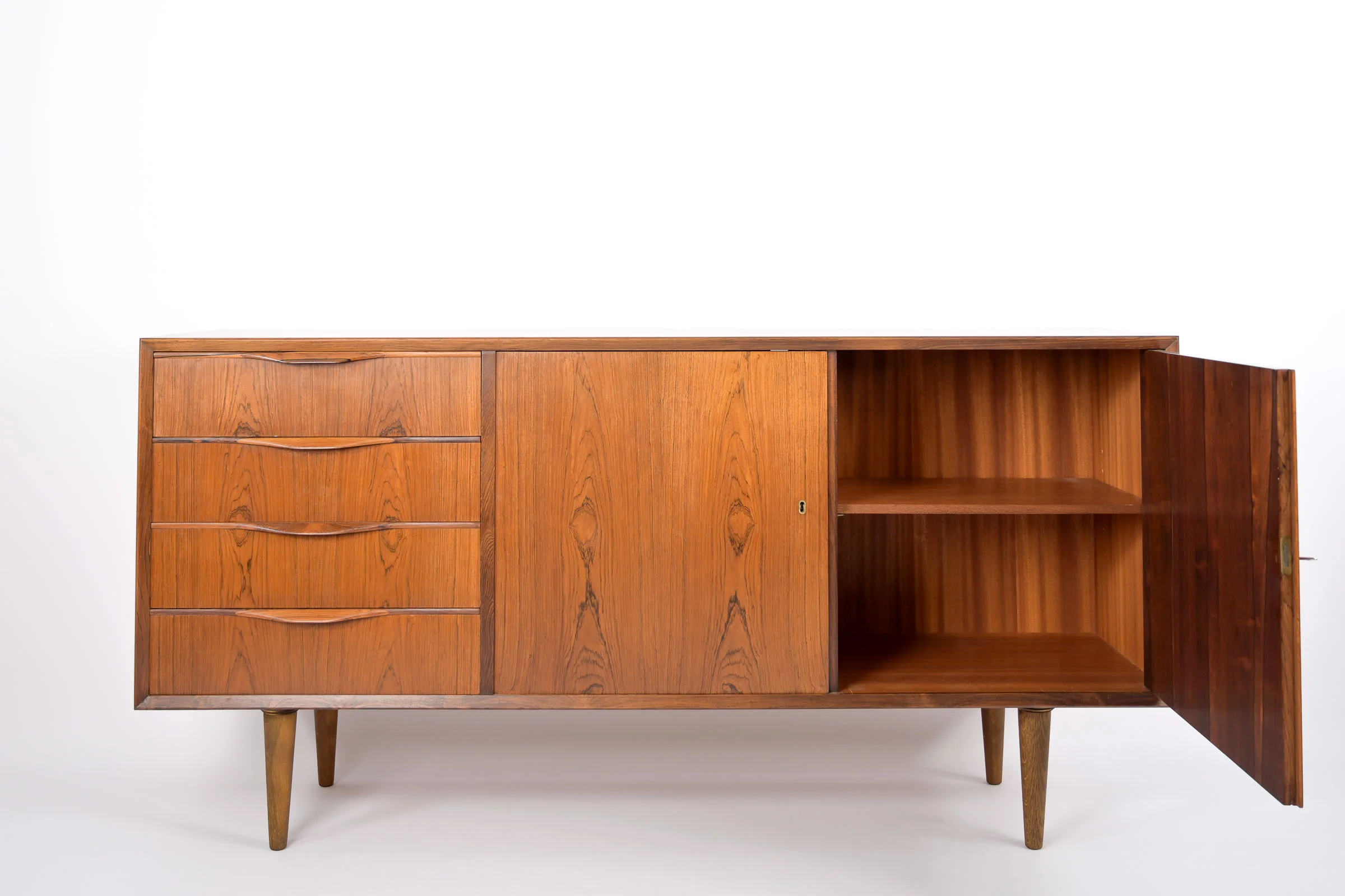 Enfilade en Palissandre de Rio </br>Designer: 'Erling Torvitz' – Image 3