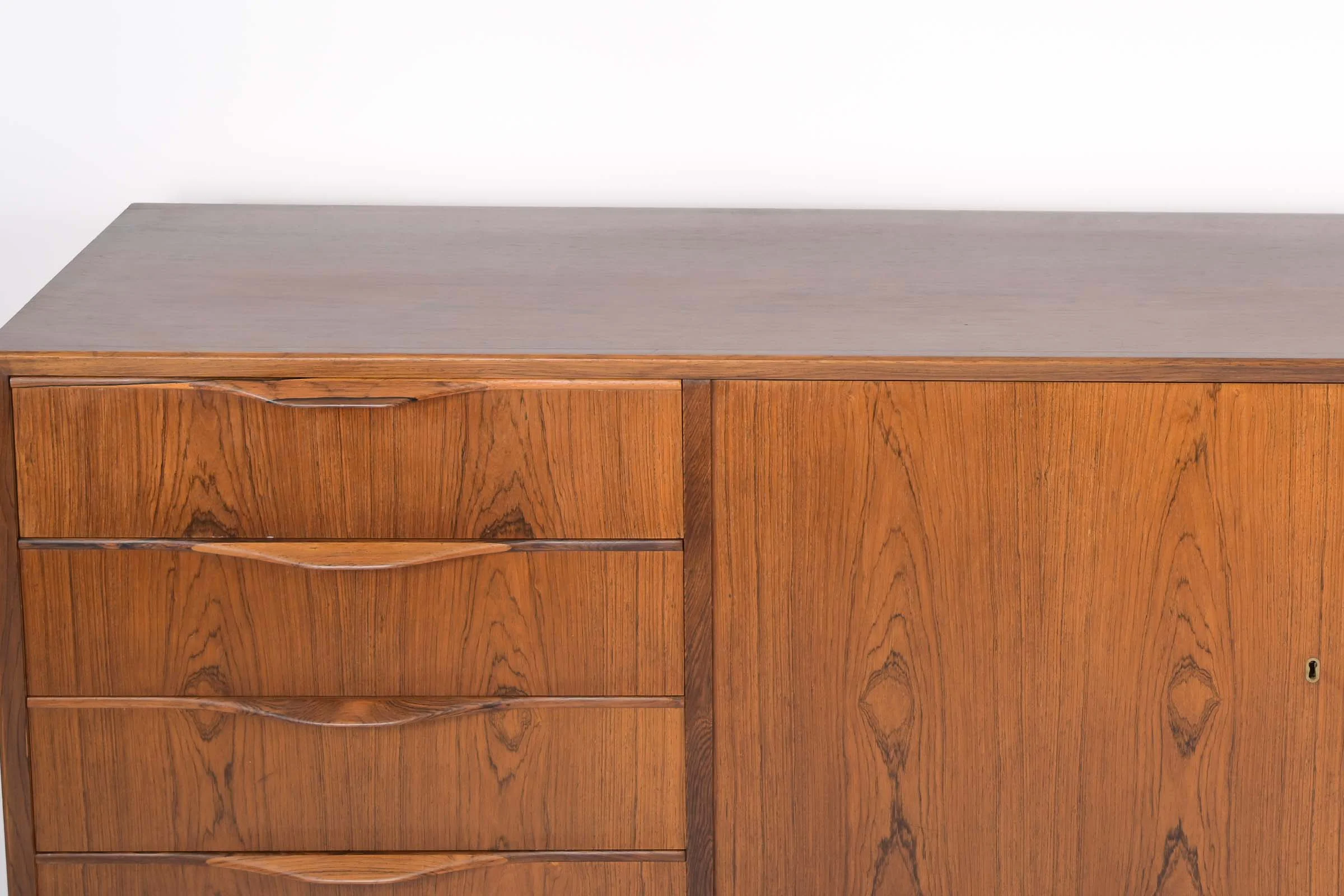 Enfilade en Palissandre de Rio </br>Designer: 'Erling Torvitz' – Image 6