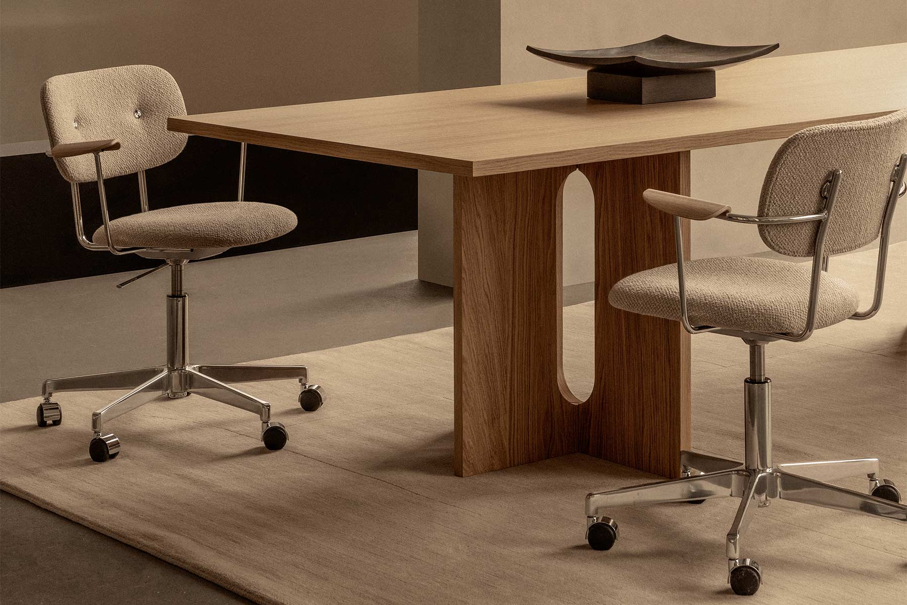 Chaise 'Co Task Chair'</br>'Audo Copenhagen'. Finitions au choix