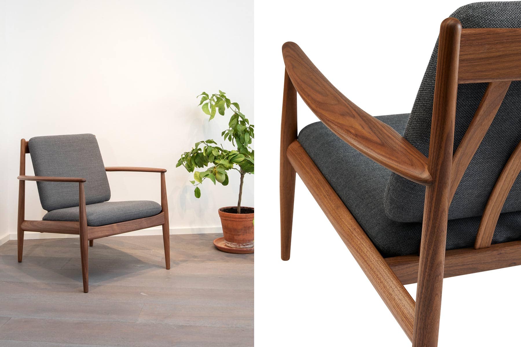 Fauteuil 'GJ 118' </br>Grete Jalk. Finitions au choix – Image 5