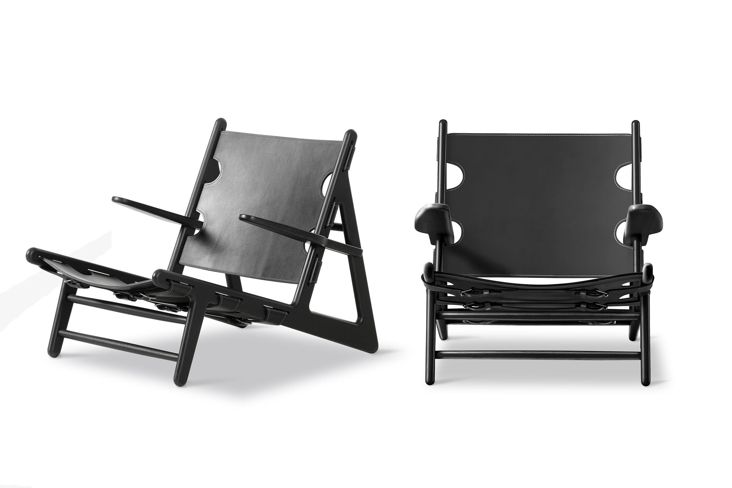 Fauteuil 'The Hunting Chair'</br>'Fredericia'. Plusieurs finitions – Image 3