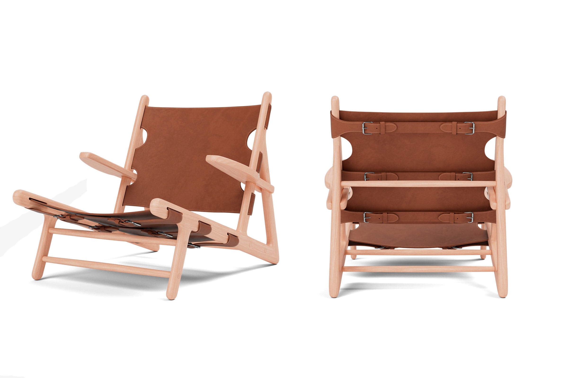 Fauteuil 'The Hunting Chair'</br>'Fredericia'. Plusieurs finitions – Image 5