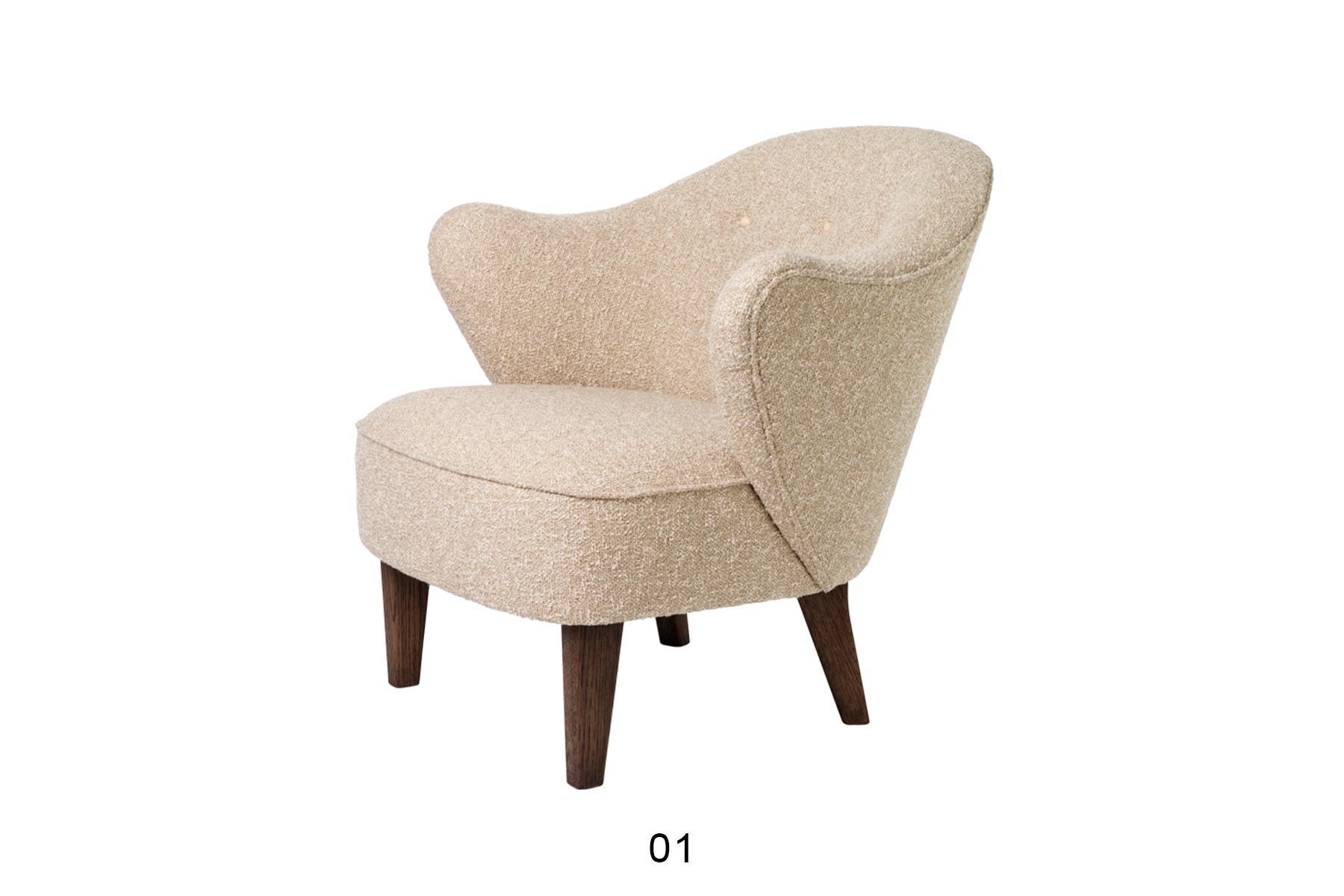 Fauteuil 'Ingeborg' Tissu</br>Marque: 'Audo' 4 finitions – Image 2