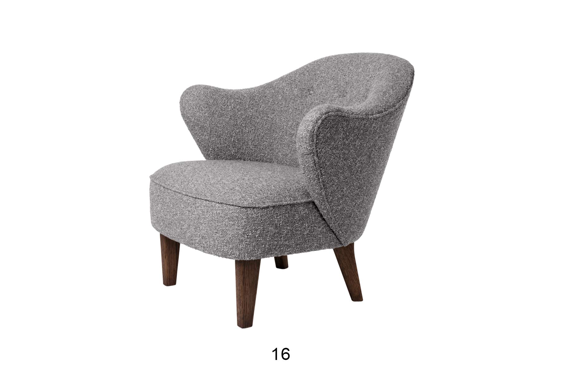 Fauteuil 'Ingeborg' Tissu</br>Marque: 'Audo' 4 finitions – Image 3