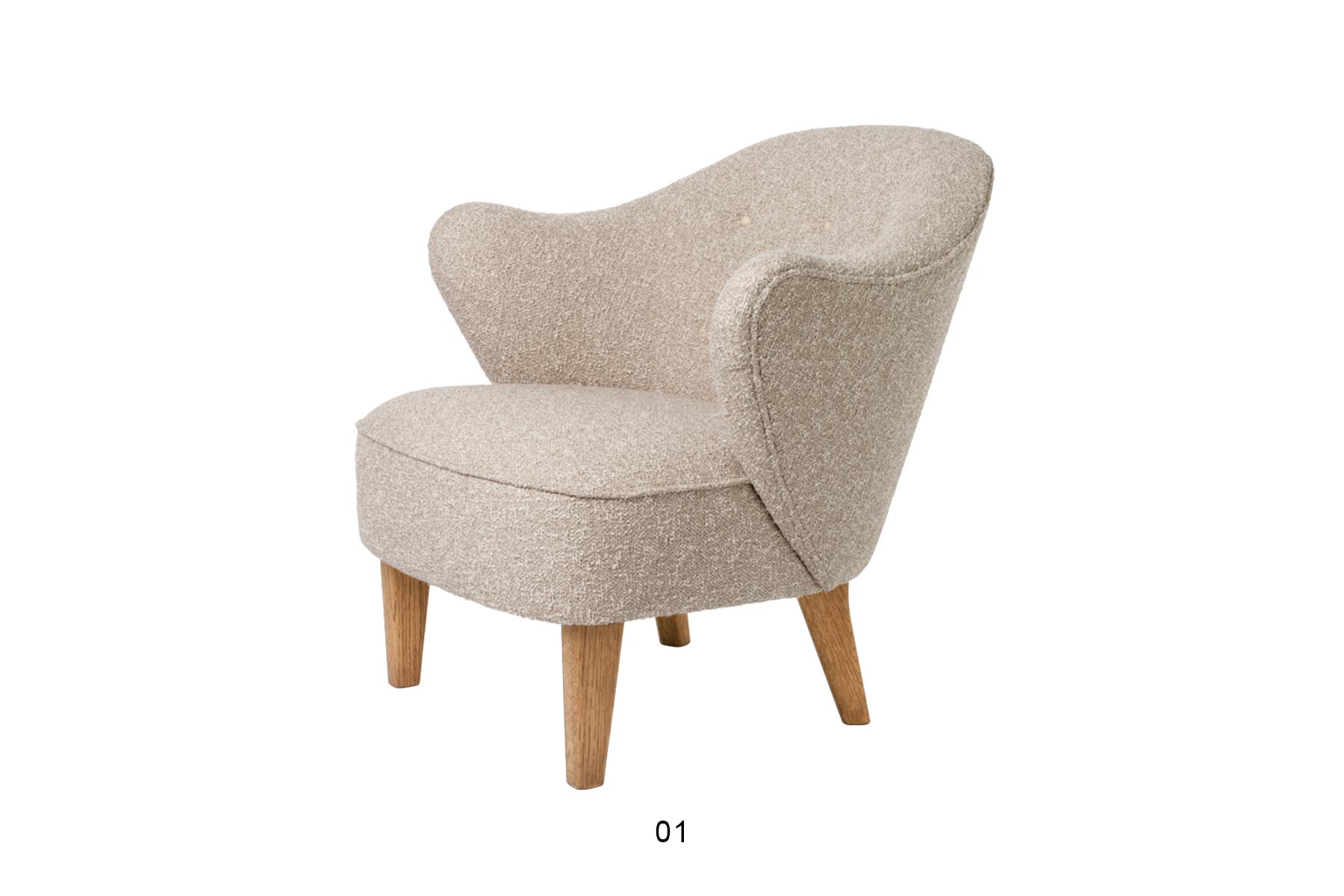 Fauteuil 'Ingeborg' Tissu</br>Marque: 'Audo' 4 finitions – Image 6