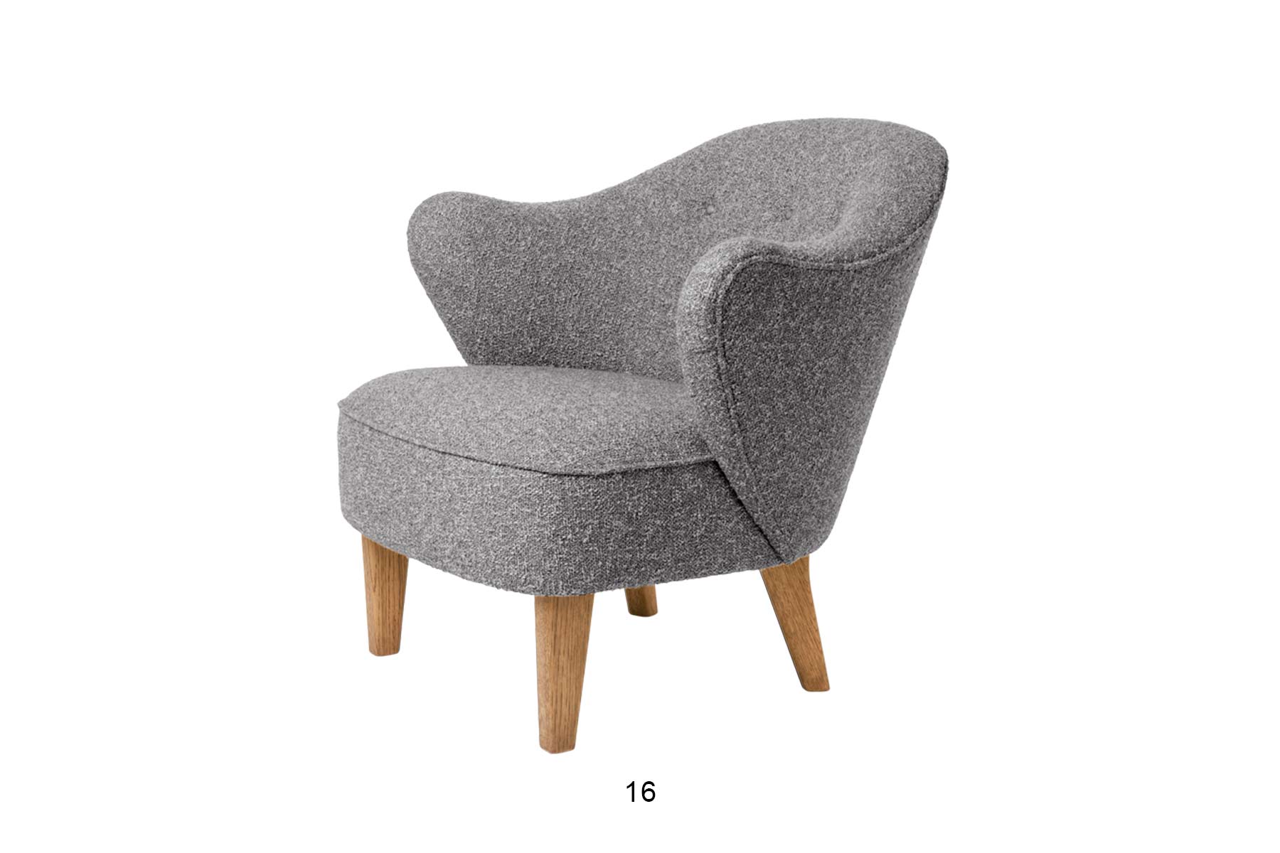Fauteuil 'Ingeborg' Tissu</br>Marque: 'Audo' 4 finitions – Image 9