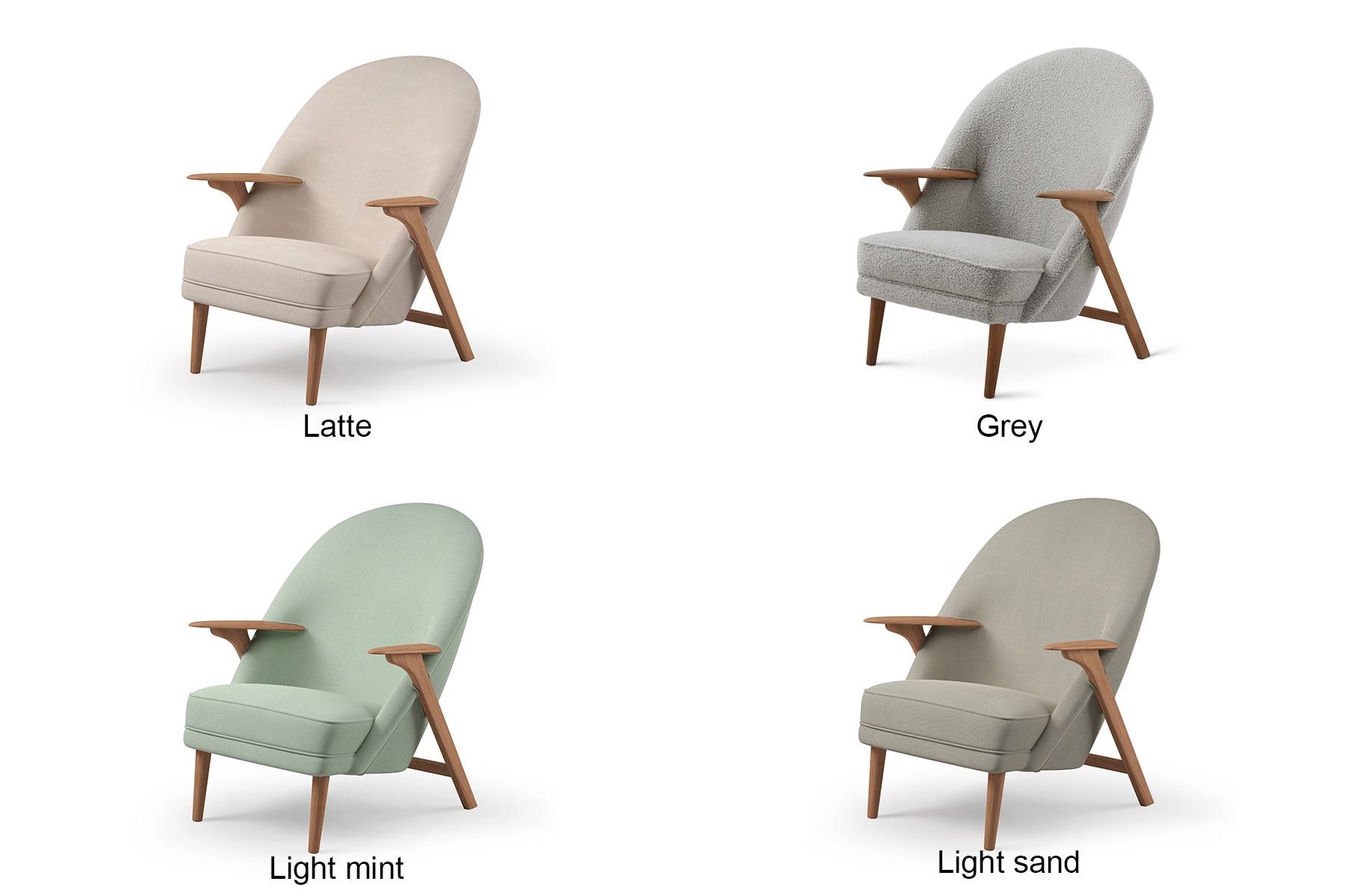 Fauteuil 'Wingman'</br>'Warm Nordic' 16 coloris au choix – Image 5