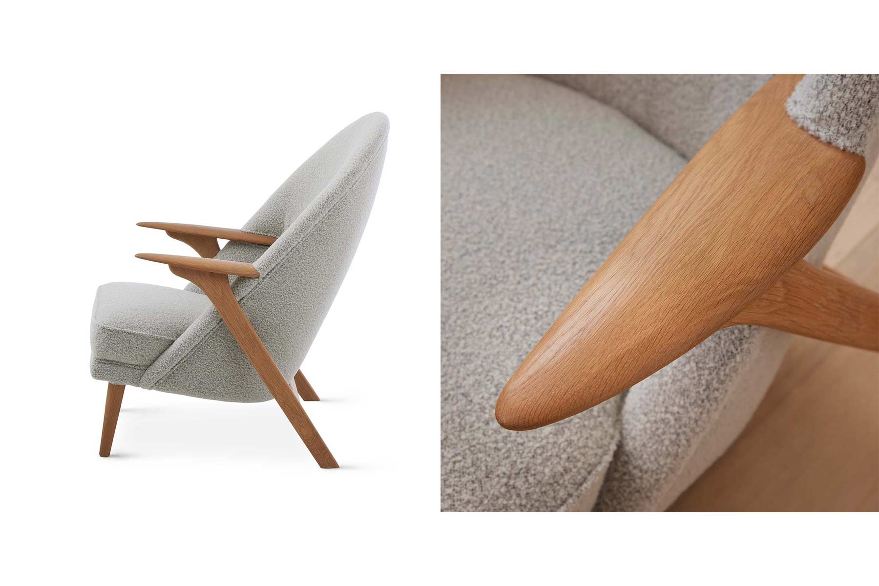 Fauteuil 'Wingman'</br>'Warm Nordic' 16 coloris au choix – Image 9