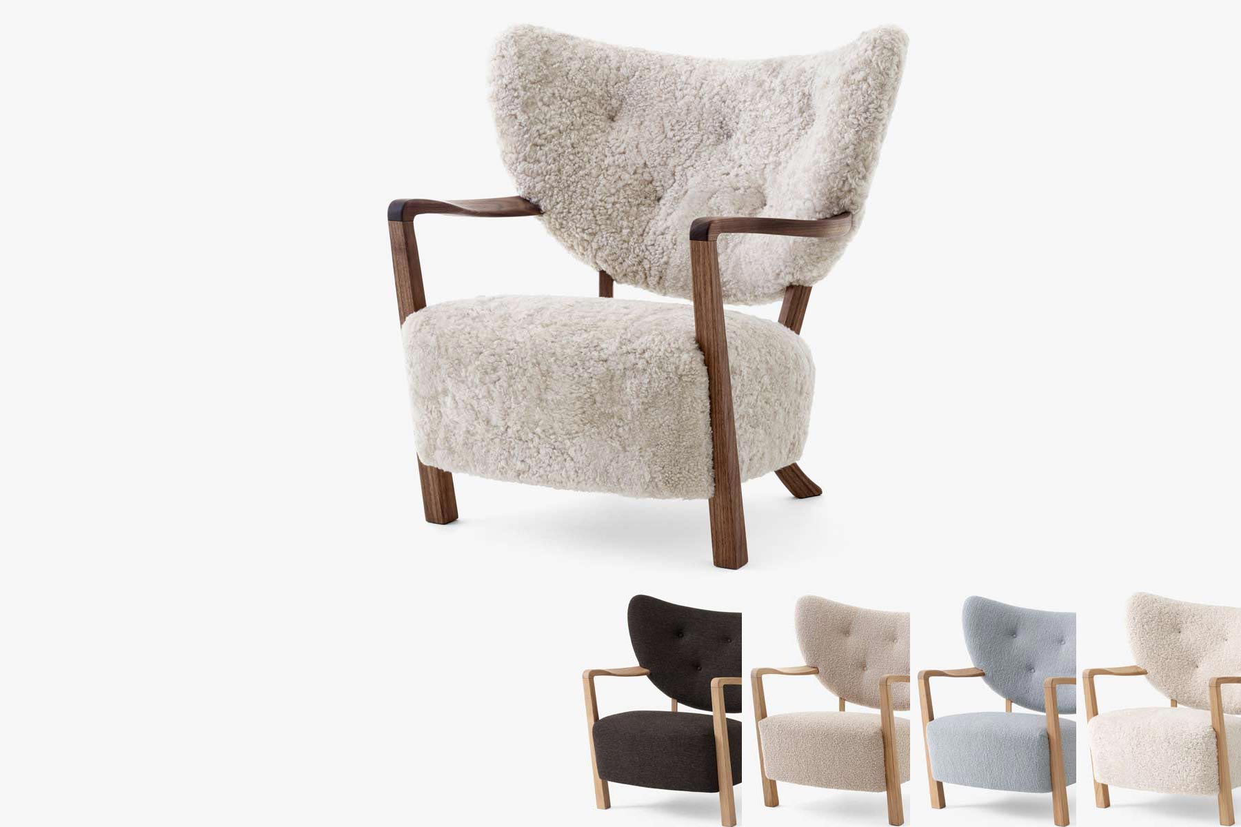 Fauteuil 'Wulff' </br>Marque: '&Tradition'