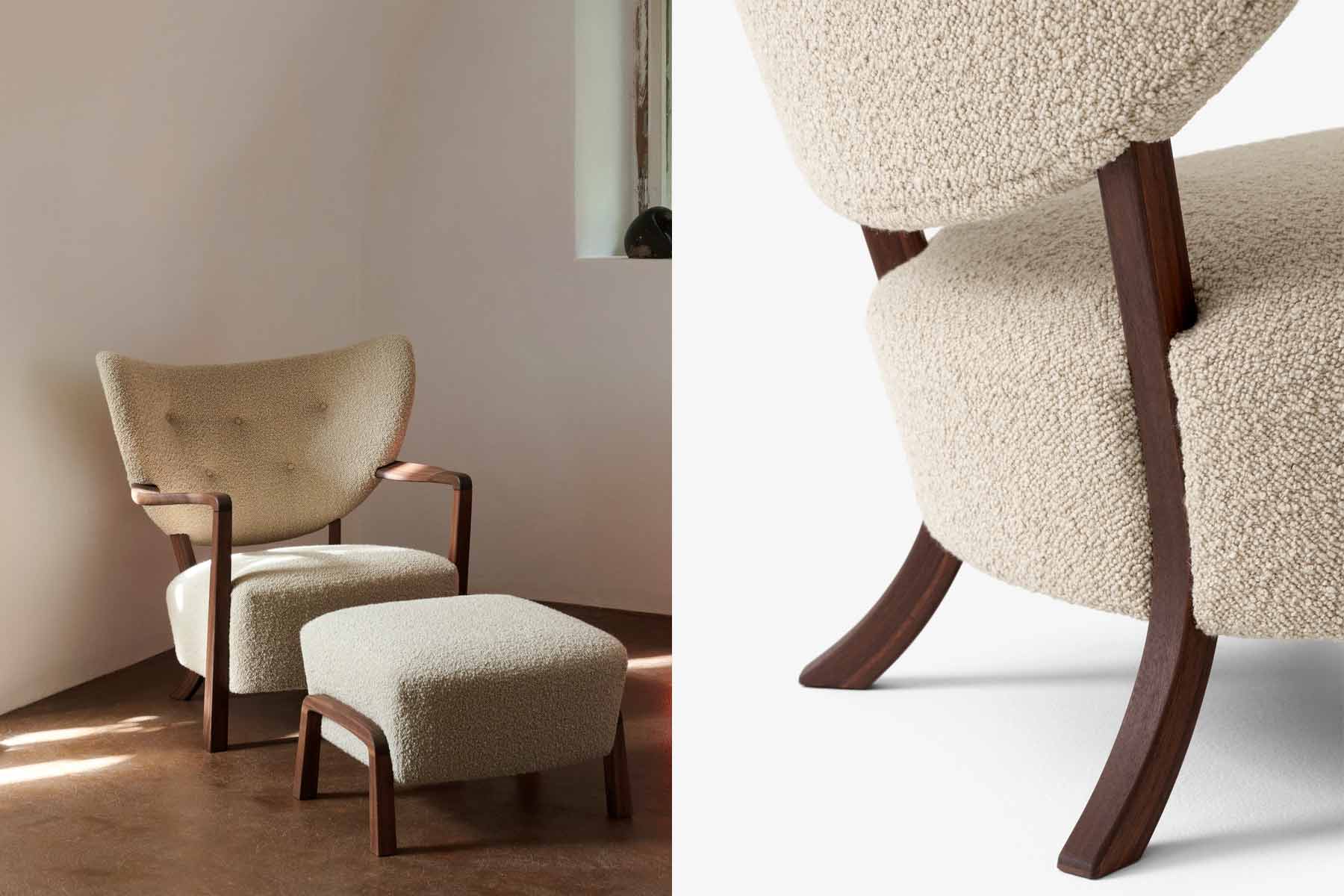 Fauteuil 'Wulff' </br>Marque: '&Tradition' – Image 9