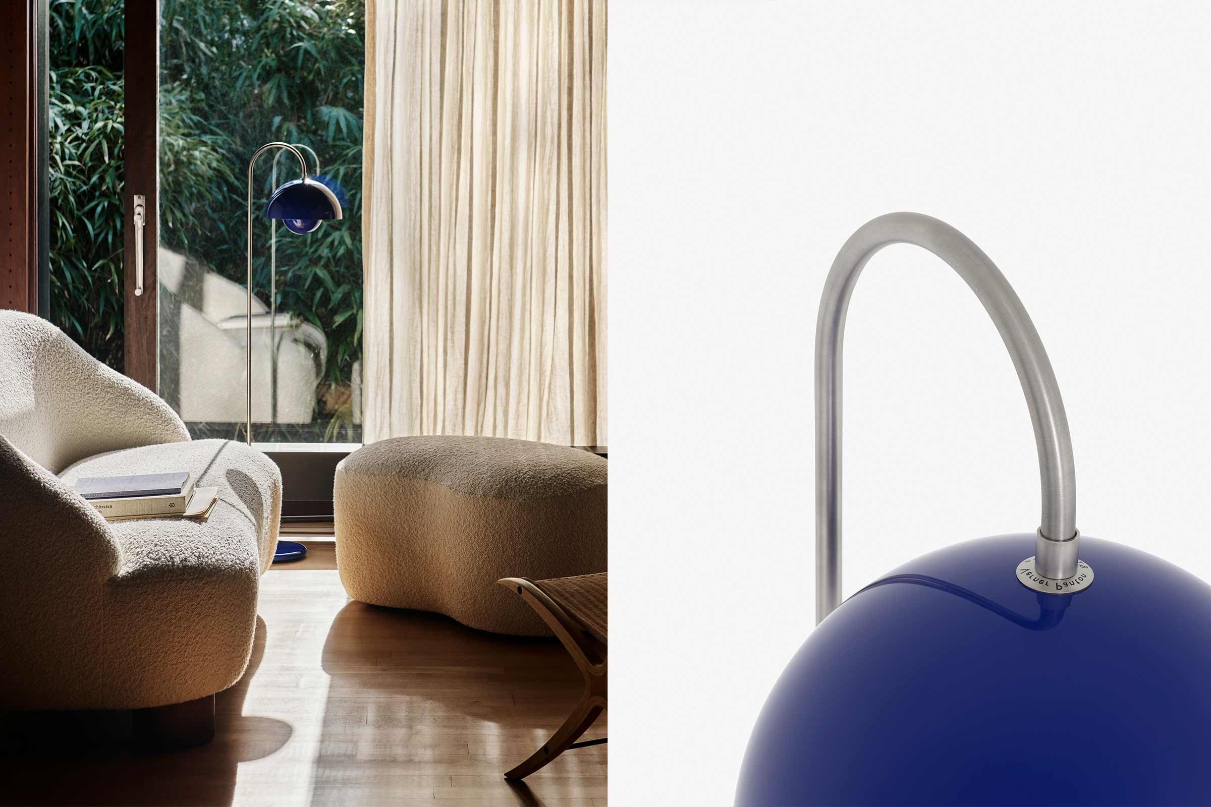 Lampadaire 'Flowerpot VP12'</br>Verner Panton. 4 coloris – Image 6