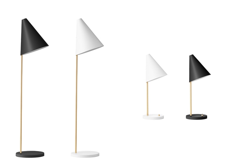 Lampadaire & Lampe </br>'Mosaik' Marque: 'Lyfa'