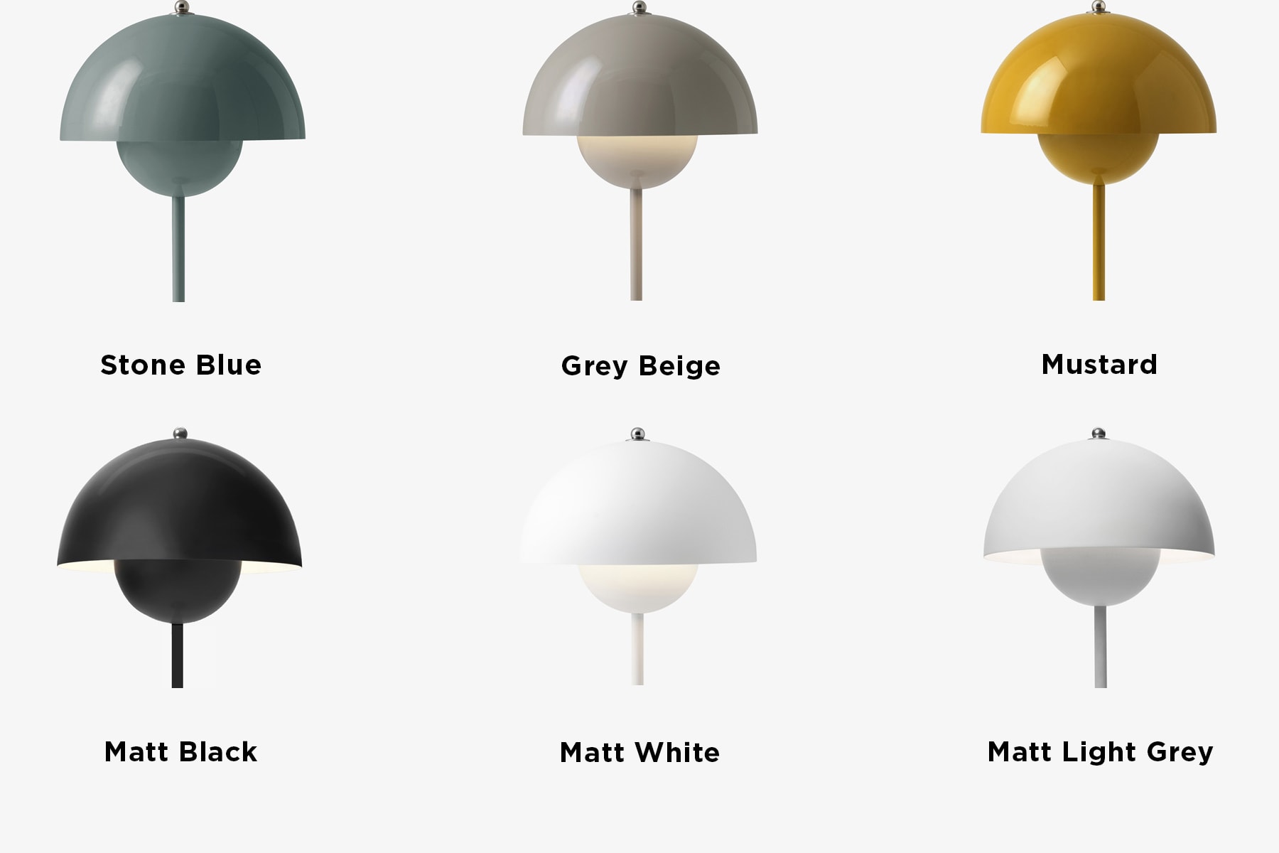 Lampe Flowerpot VP3 — Verner Panton — 17 coloris – Image 3