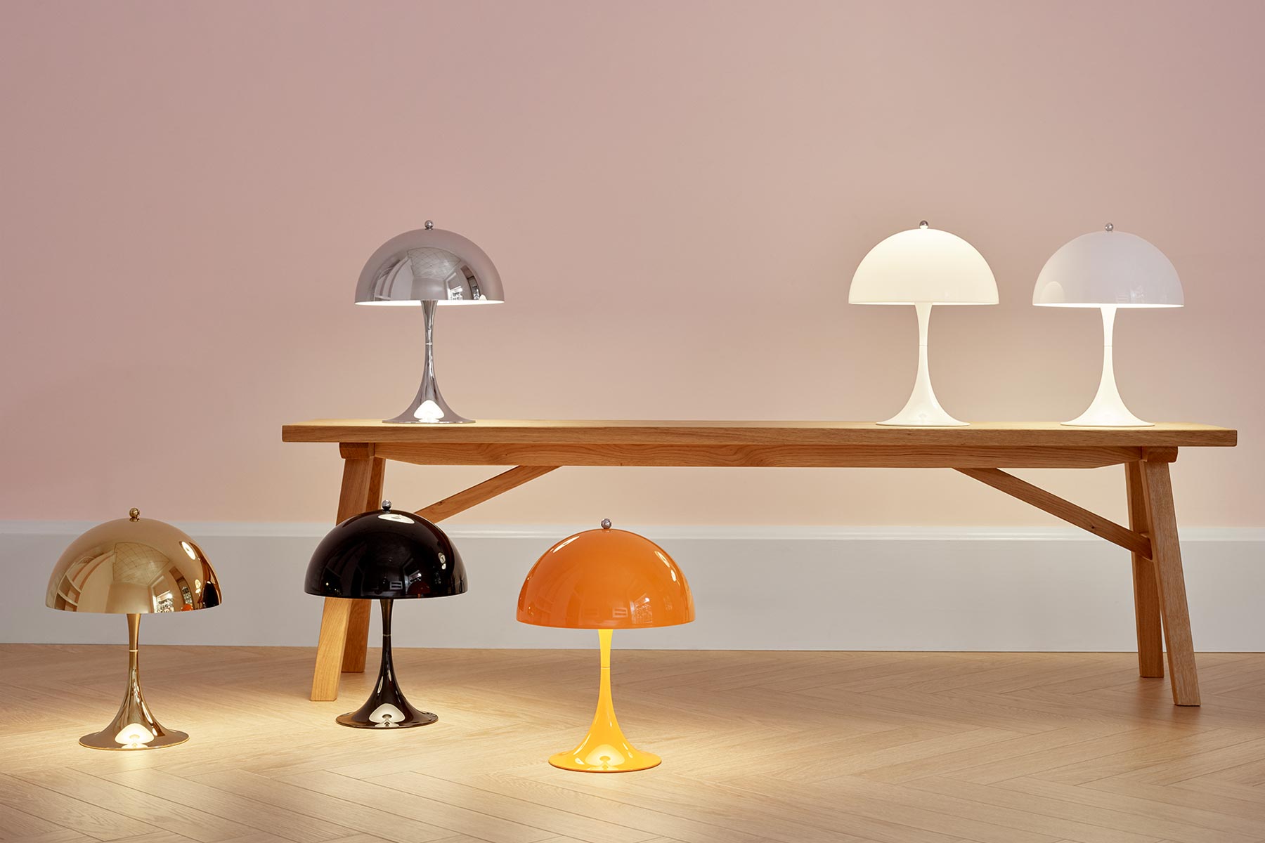 Lampe Panthella 250 Designer Verner Panton 10 Coloris – Image 9
