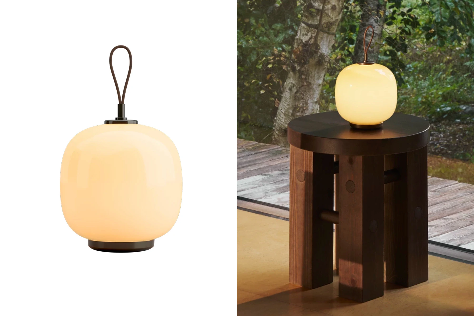 Lampe Portable en Verre 'VL45' </br>Louis Poulsen. 3 coloris