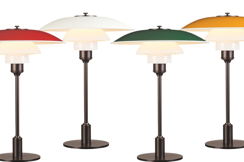 Lampe de Table '3½-2½' </br>Designer: 'Poul Henningsen'