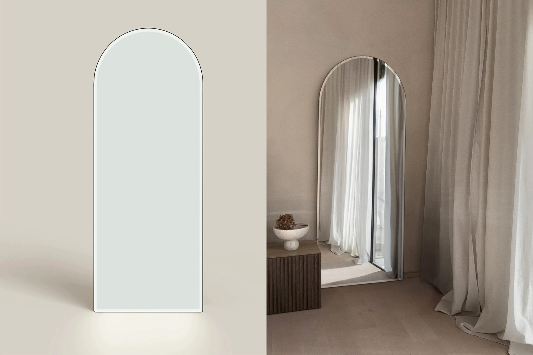 Miroir 'Arko' </br>3 Tailles au Choix