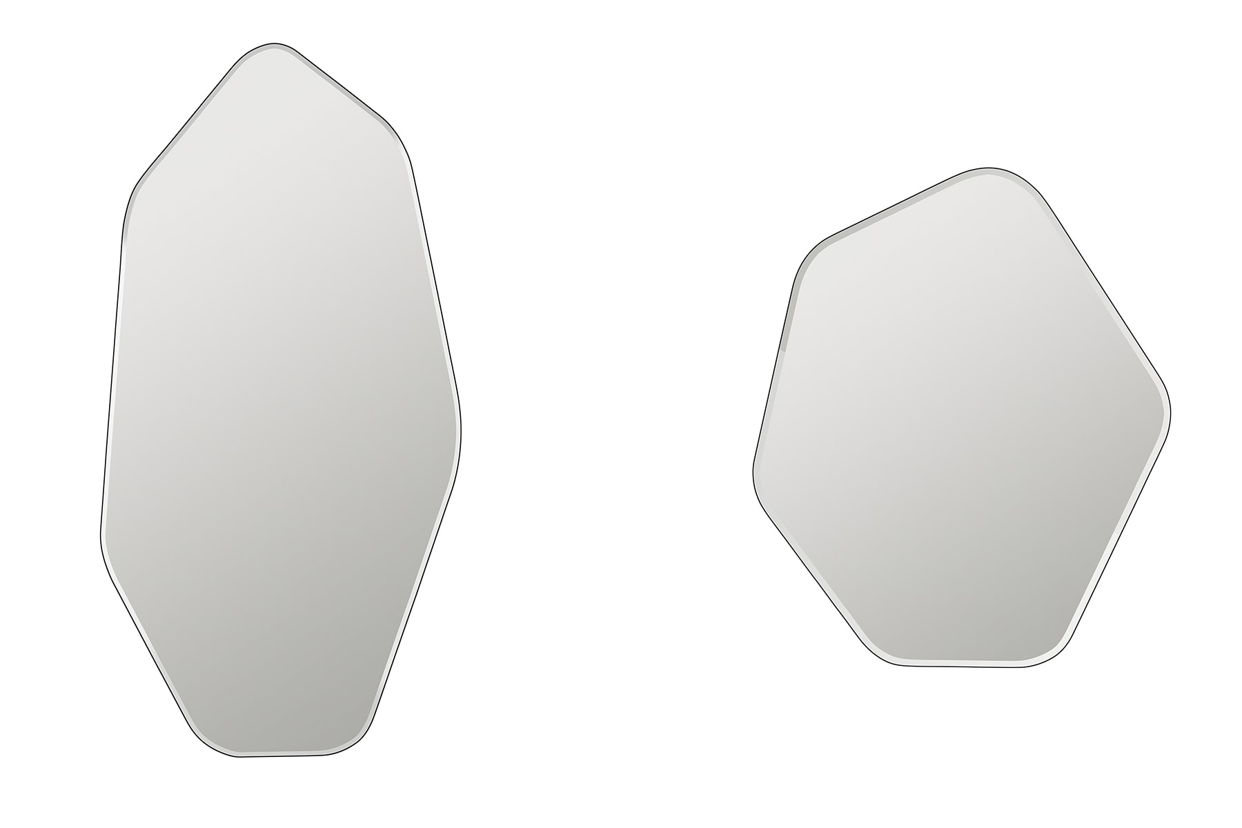 Miroir 'Ruby'</br>Marque: 'Broste'. 2 tailles