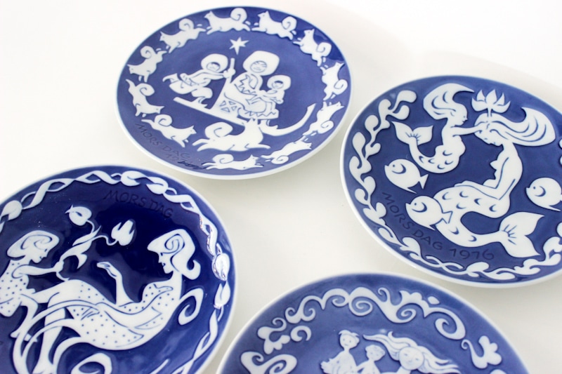 Plats 'Fête des Mères'</br> Faïence ‘Royal Copenhagen’ – Image 2