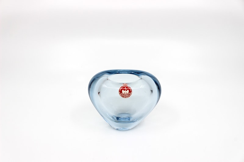 Vases 'Coeur' Verre 'Holmegaard' – Image 4
