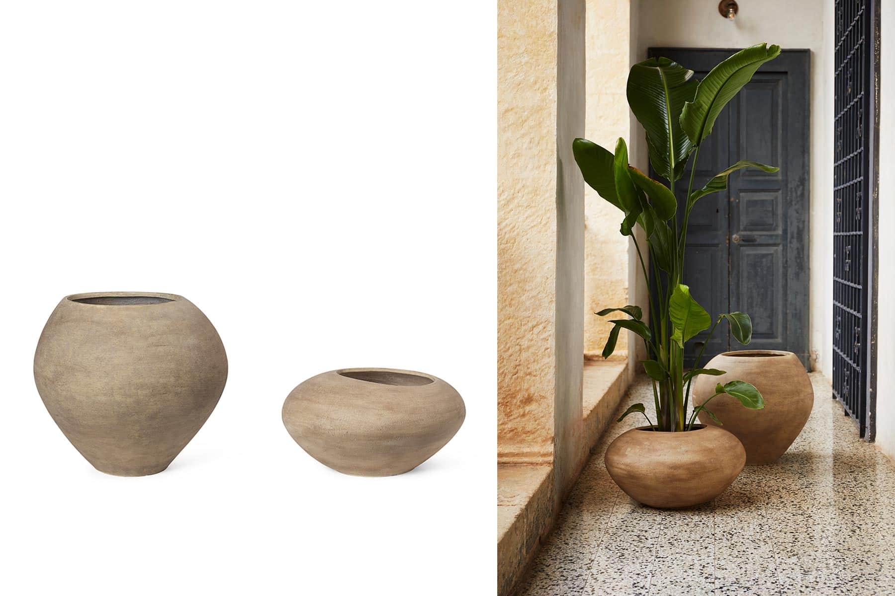 Pot de Plante 'Dodu' </br>Marque: 'Ferm Living' 2 tailles