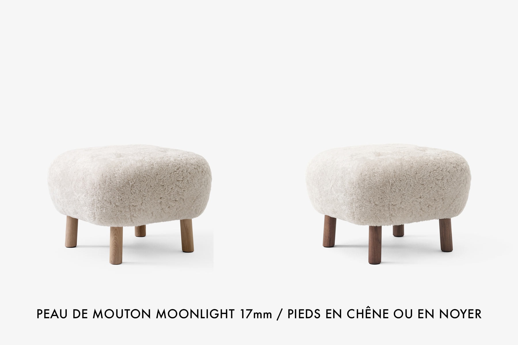 Pouf Modèle 'ATD1' </br>Marque: '&Tradition' – Image 2