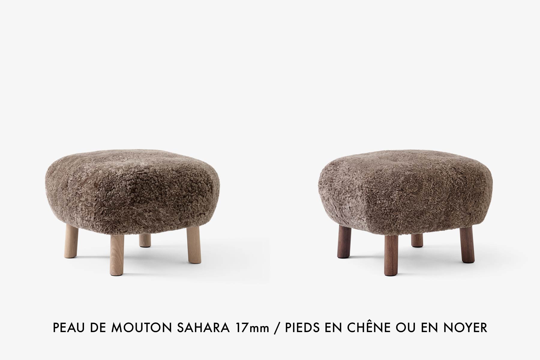 Pouf Modèle 'ATD1' </br>Marque: '&Tradition' – Image 3