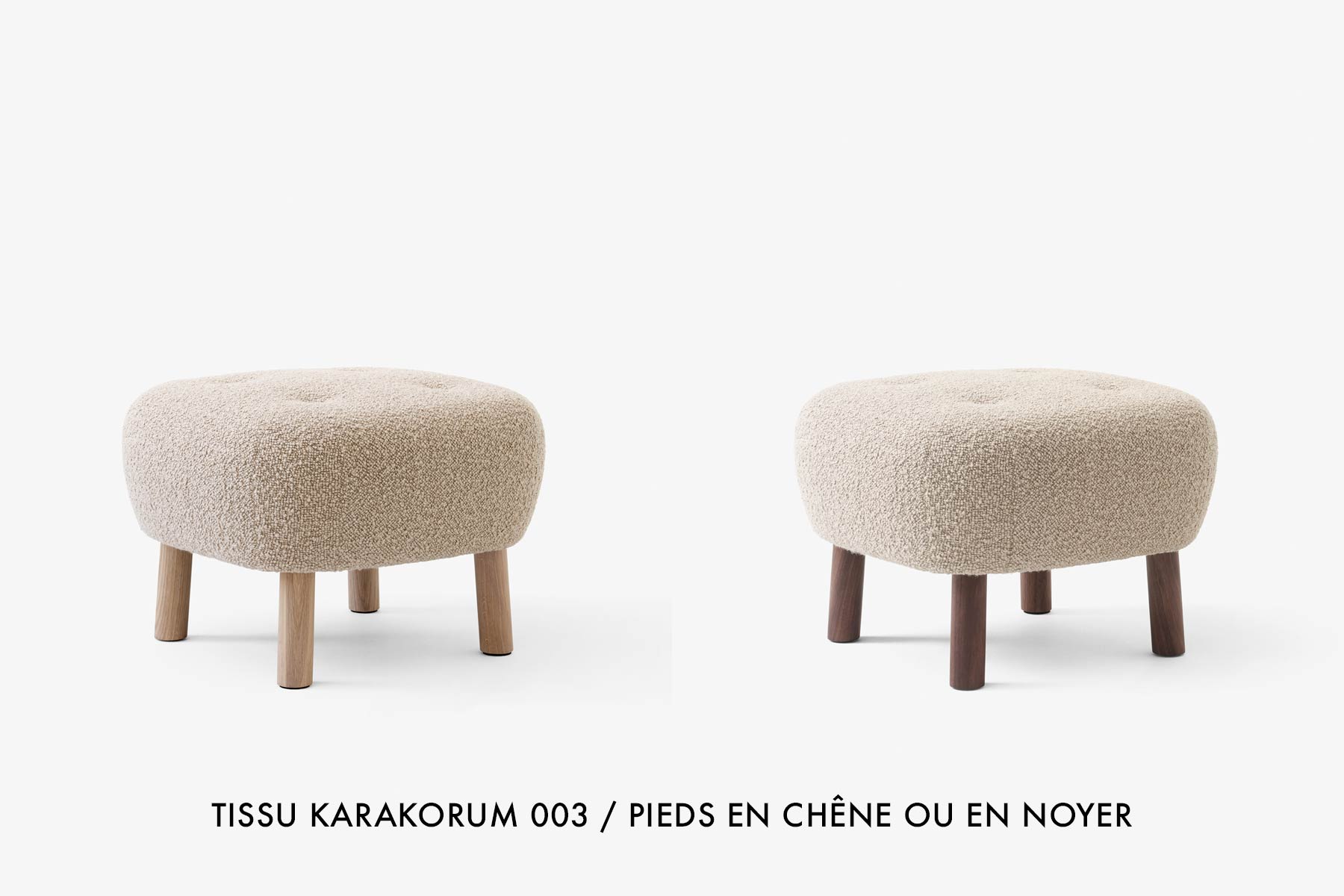 Pouf Modèle 'ATD1' </br>Marque: '&Tradition' – Image 4